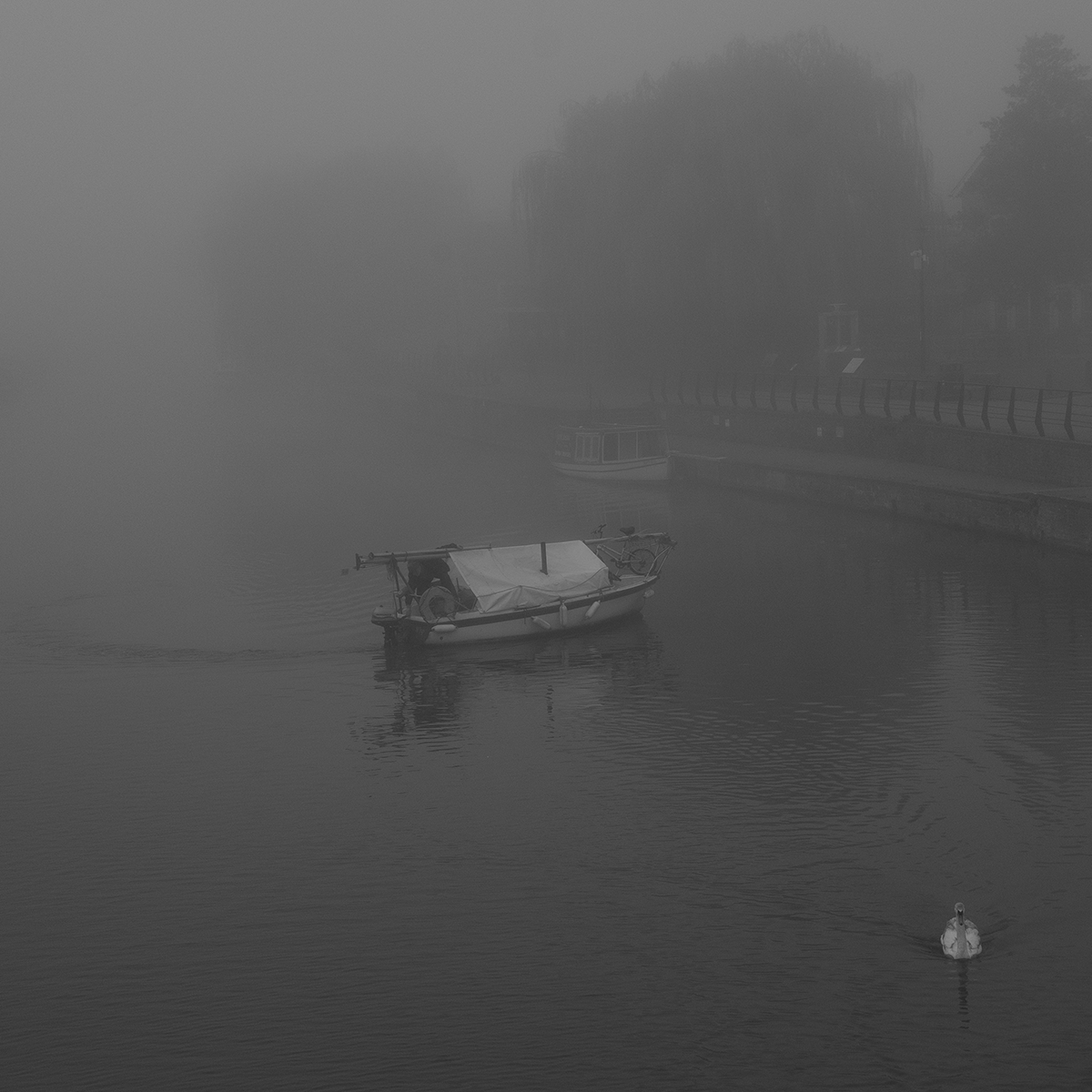 Boat on the River in Mist II link image