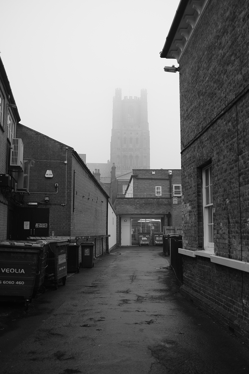 Cathedral Tower in the Mist I link image